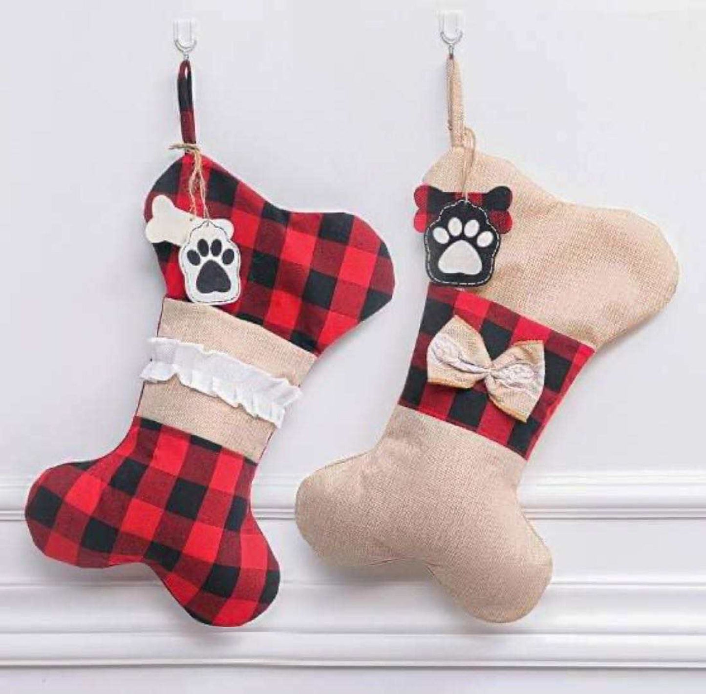 Paw Print Stocking