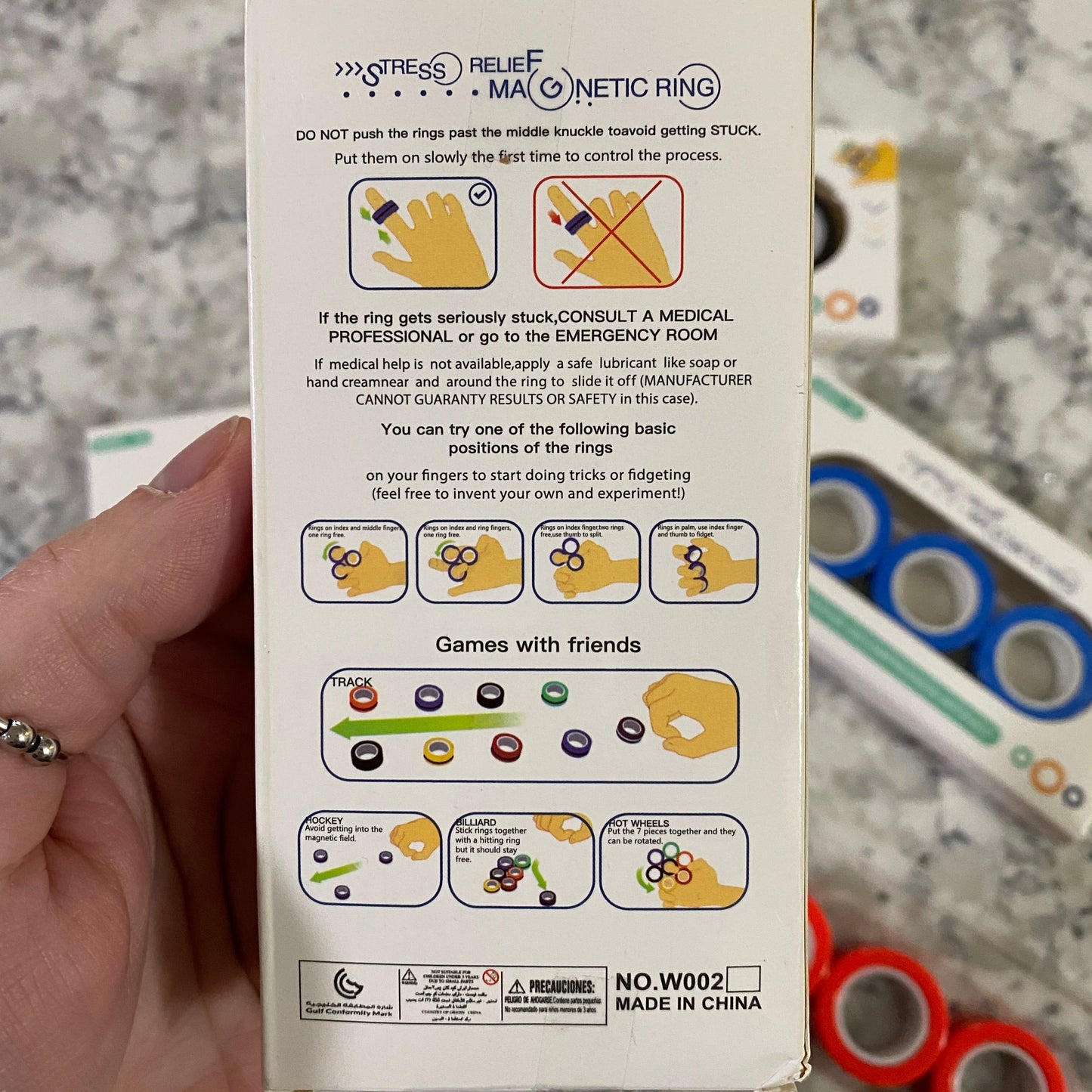 Magnetic Ring Fidget Toy
