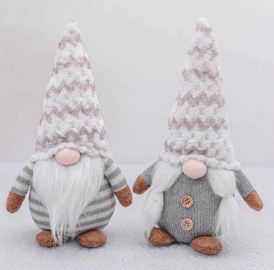 Gnome - Holiday H - Grey Sweater