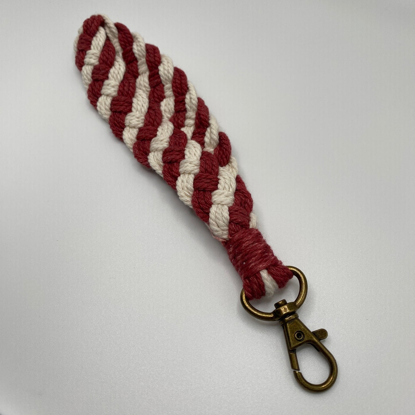 Keychain - Braided Macrame Bracelet