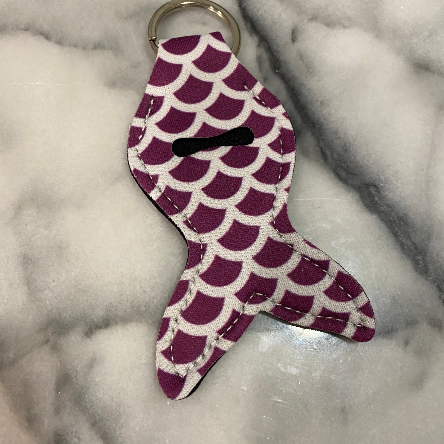 Neoprene - Mermaid Tail Chapstick Holder