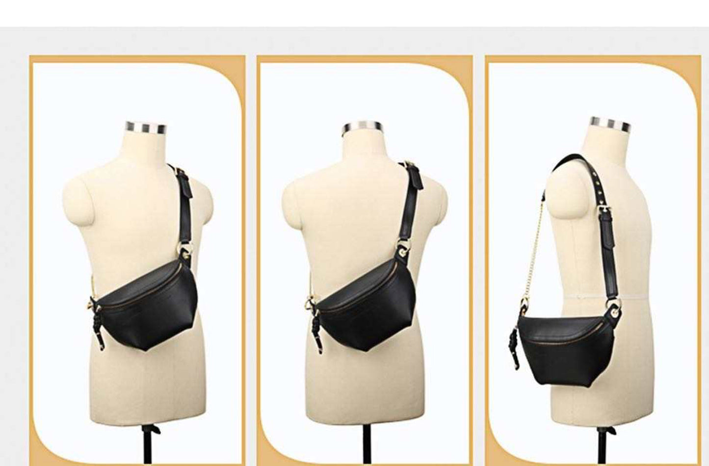 The Fanny Sling Crossbody - Faux Leather