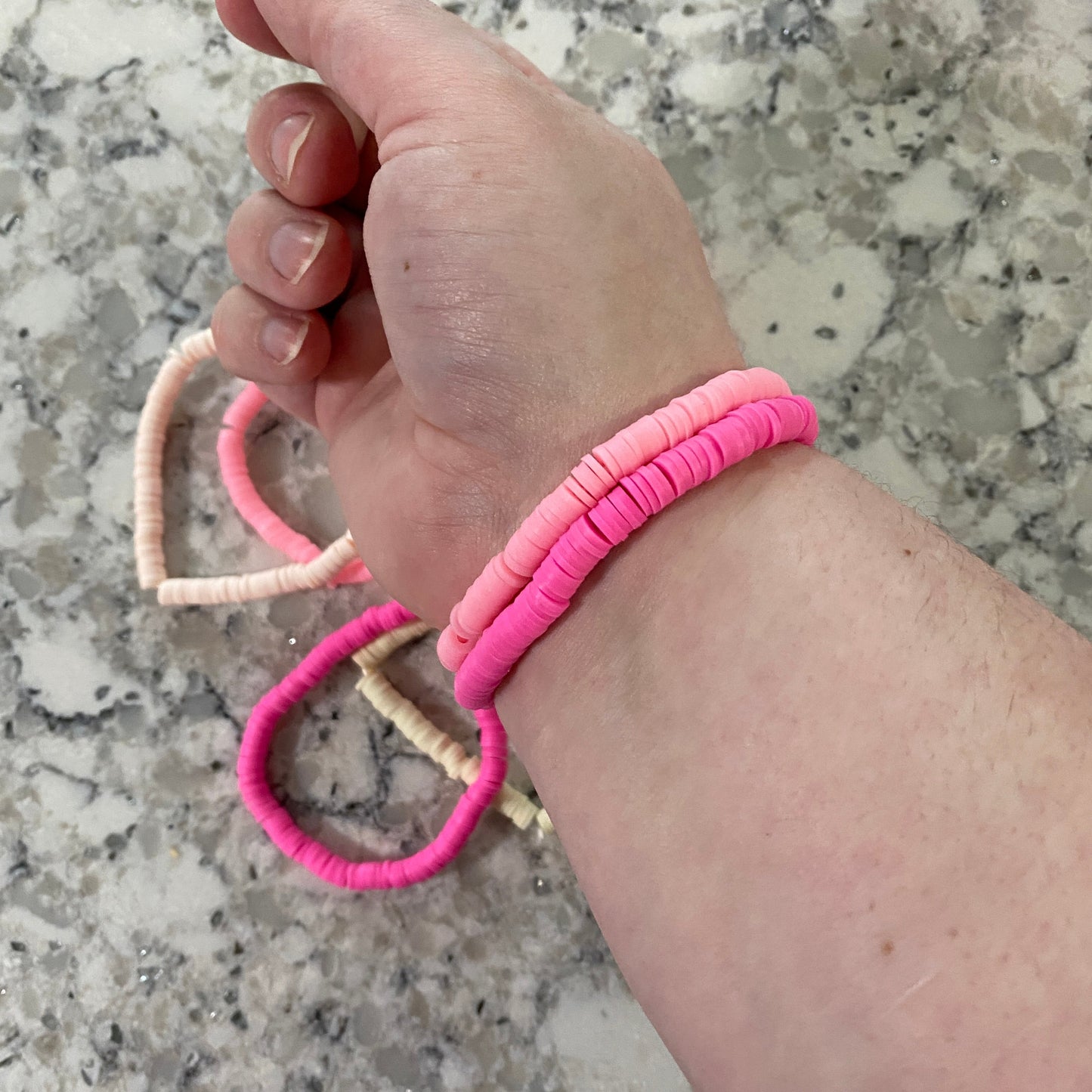 Bracelets - Stackable Clay - Set of 2