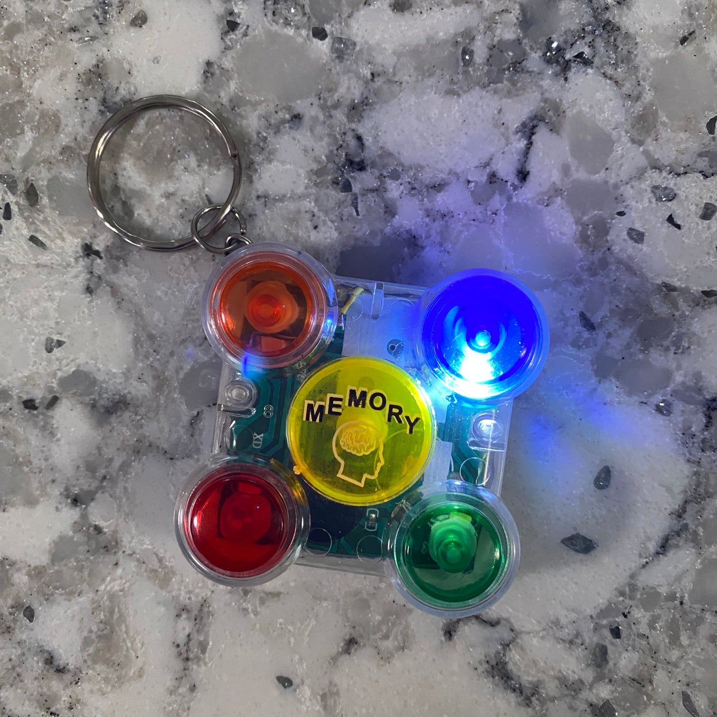 Memory Game Keychain