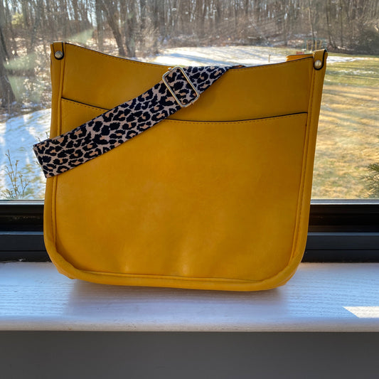 Aubree Crossbody Purse - Mustard