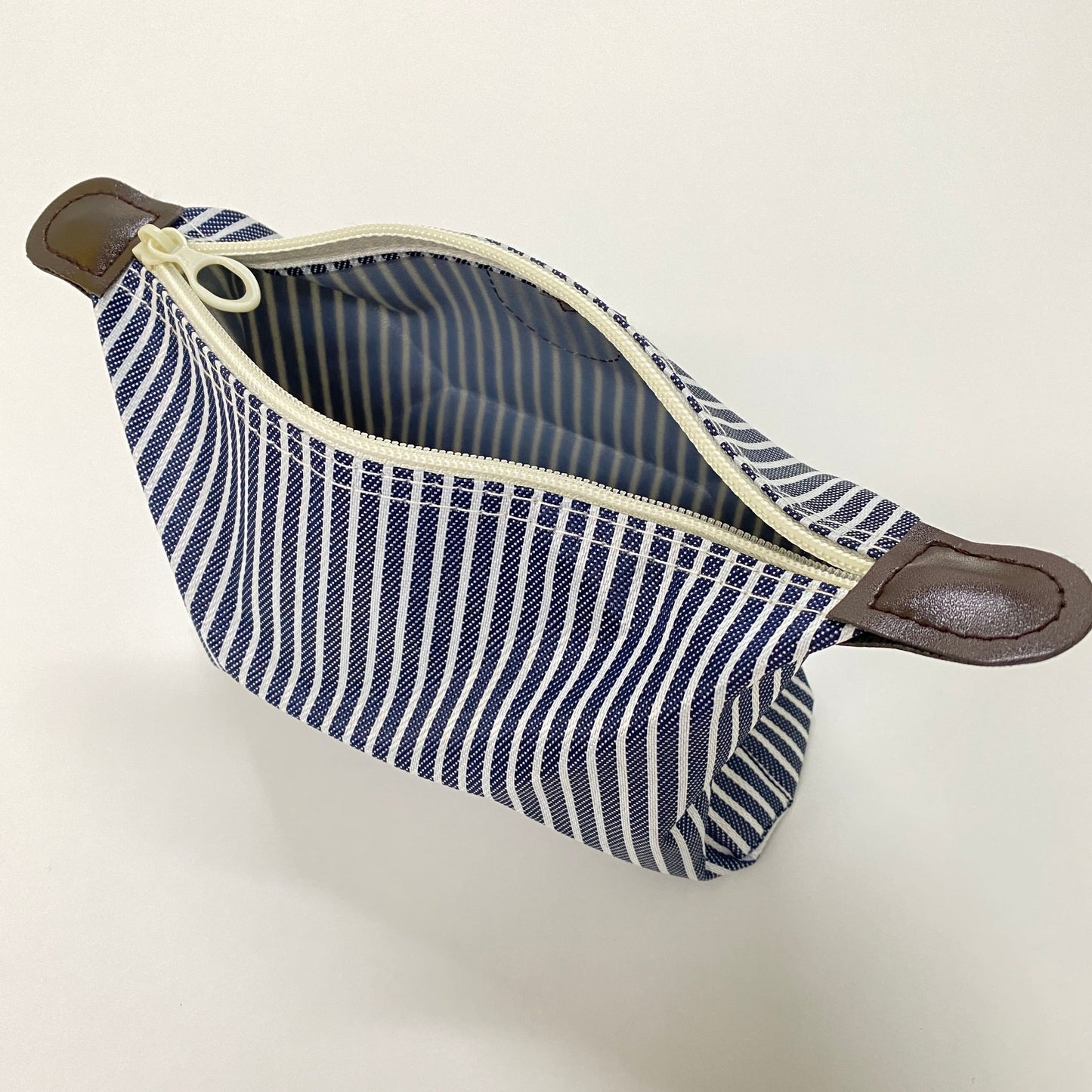 Travel Pouch - Blue Stripe