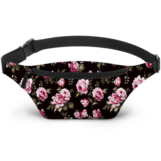 Fanny Pack Waist Bag - Pink Floral