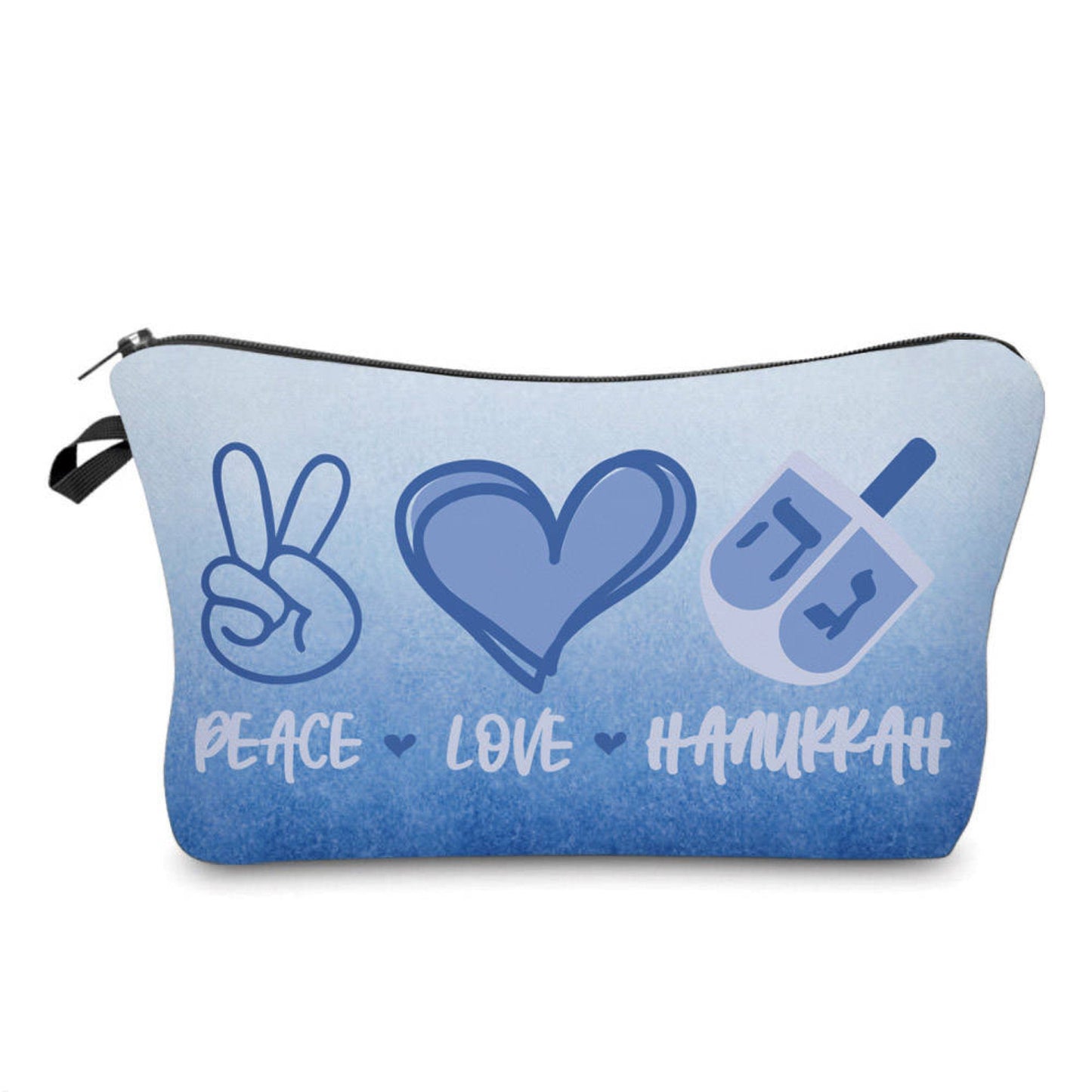 Pouch - Peace Love Hanukkah