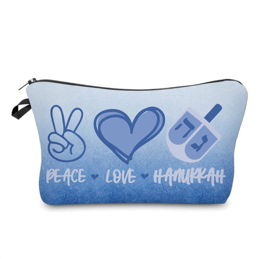 Pouch - Peace Love Hanukkah