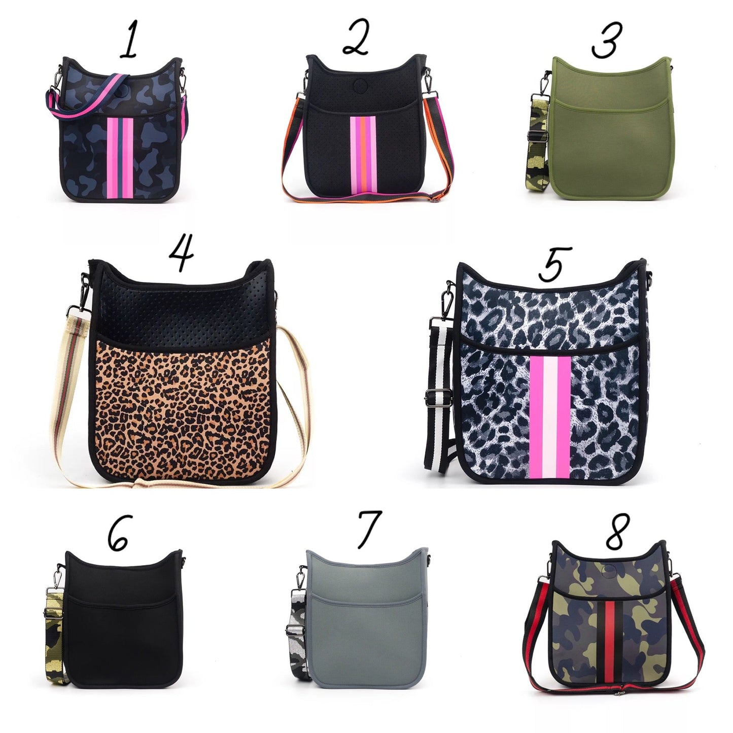 The Neoprene Collection - Aubree Style Purse Crossbody