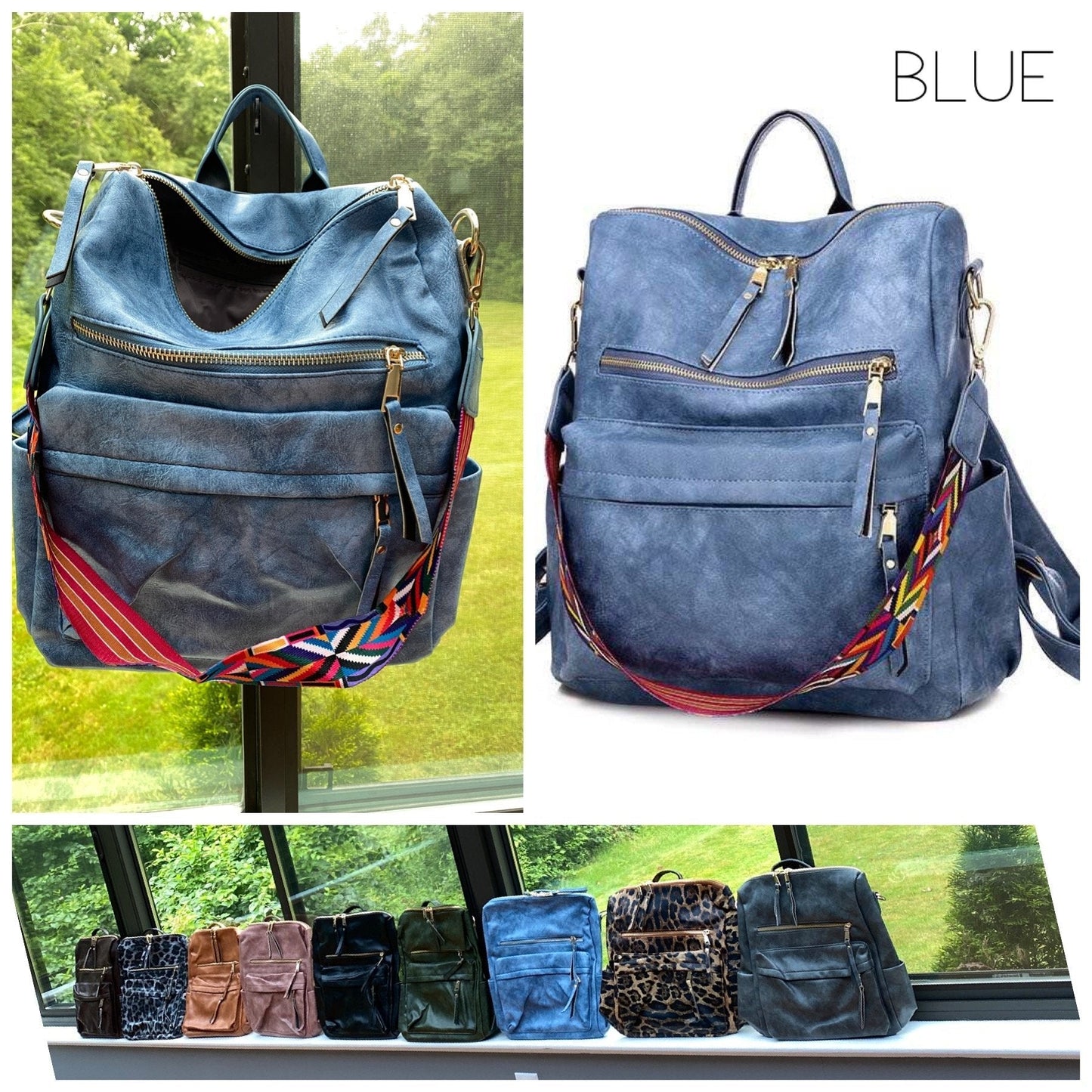 The Brooke Backpack - Camel
