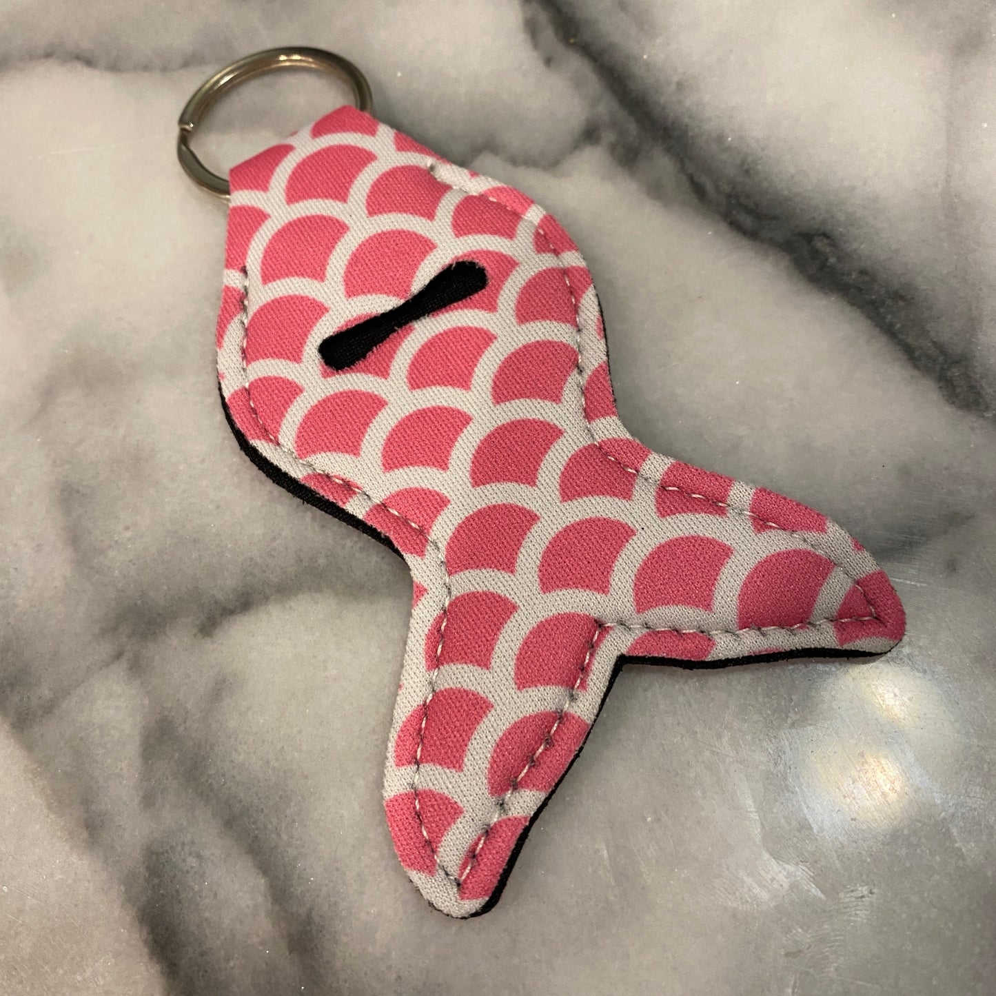 Neoprene - Mermaid Tail Chapstick Holder