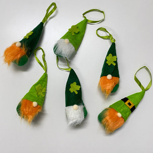 Gnome Ornament - St. Patrick’s Day Mini Size