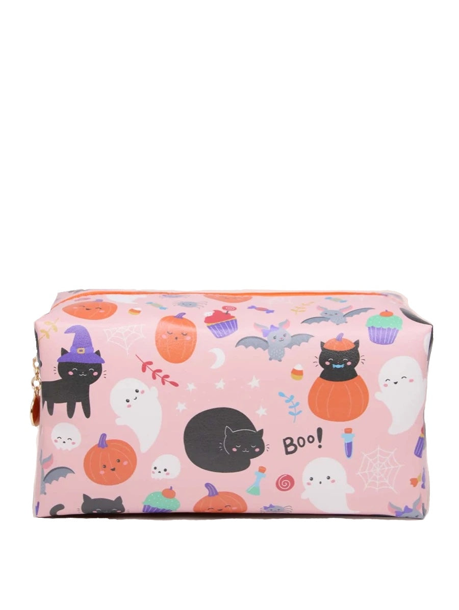 Pouch - Stand Up Rectangle Zip - Halloween