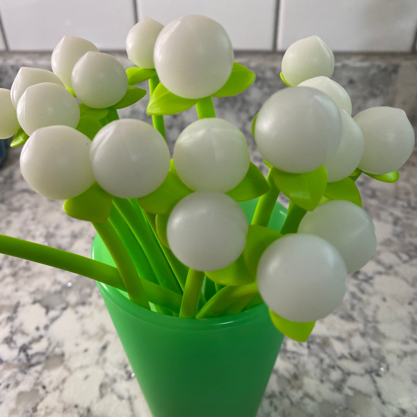 Pen - Color Changing Peach Flower