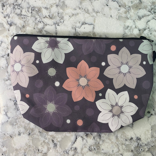 Pouch - Purple Floral - *While Supplies Last*