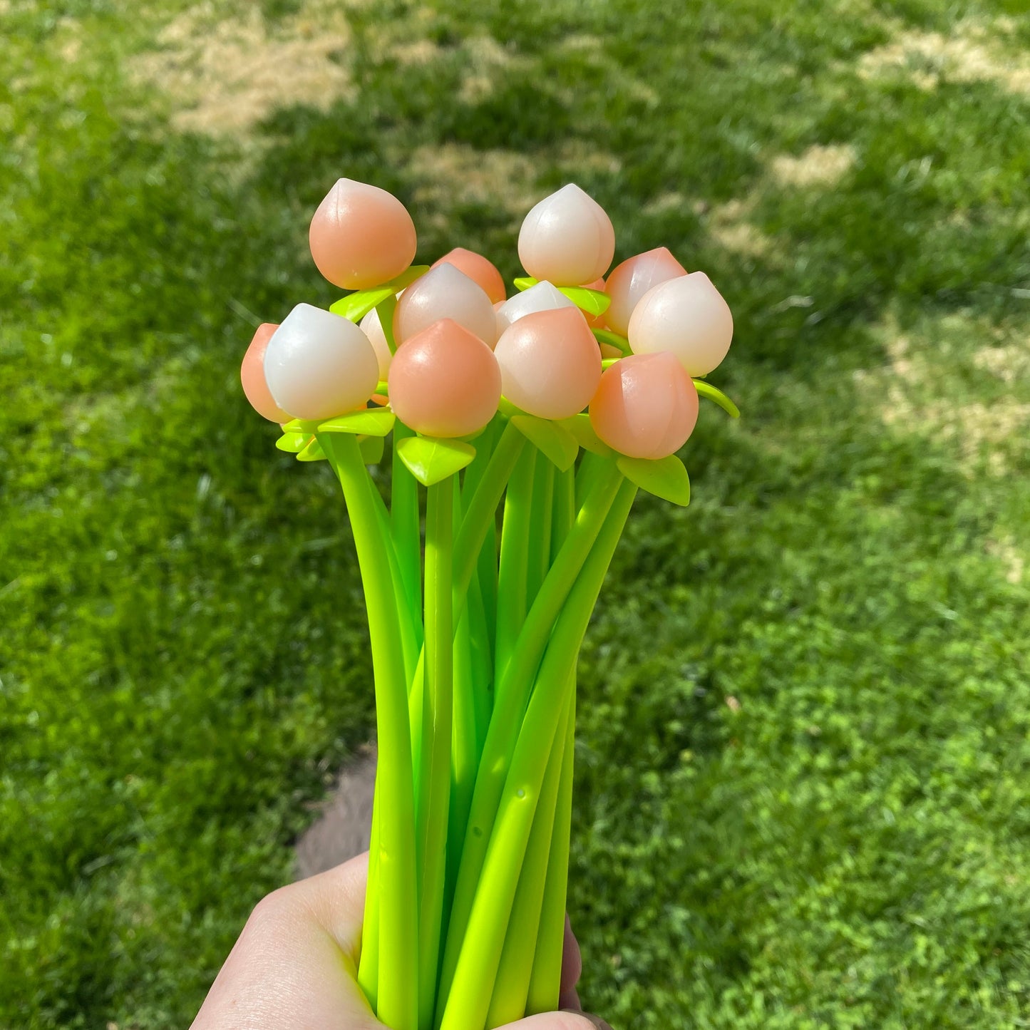 Pen - Color Changing Peach Flower
