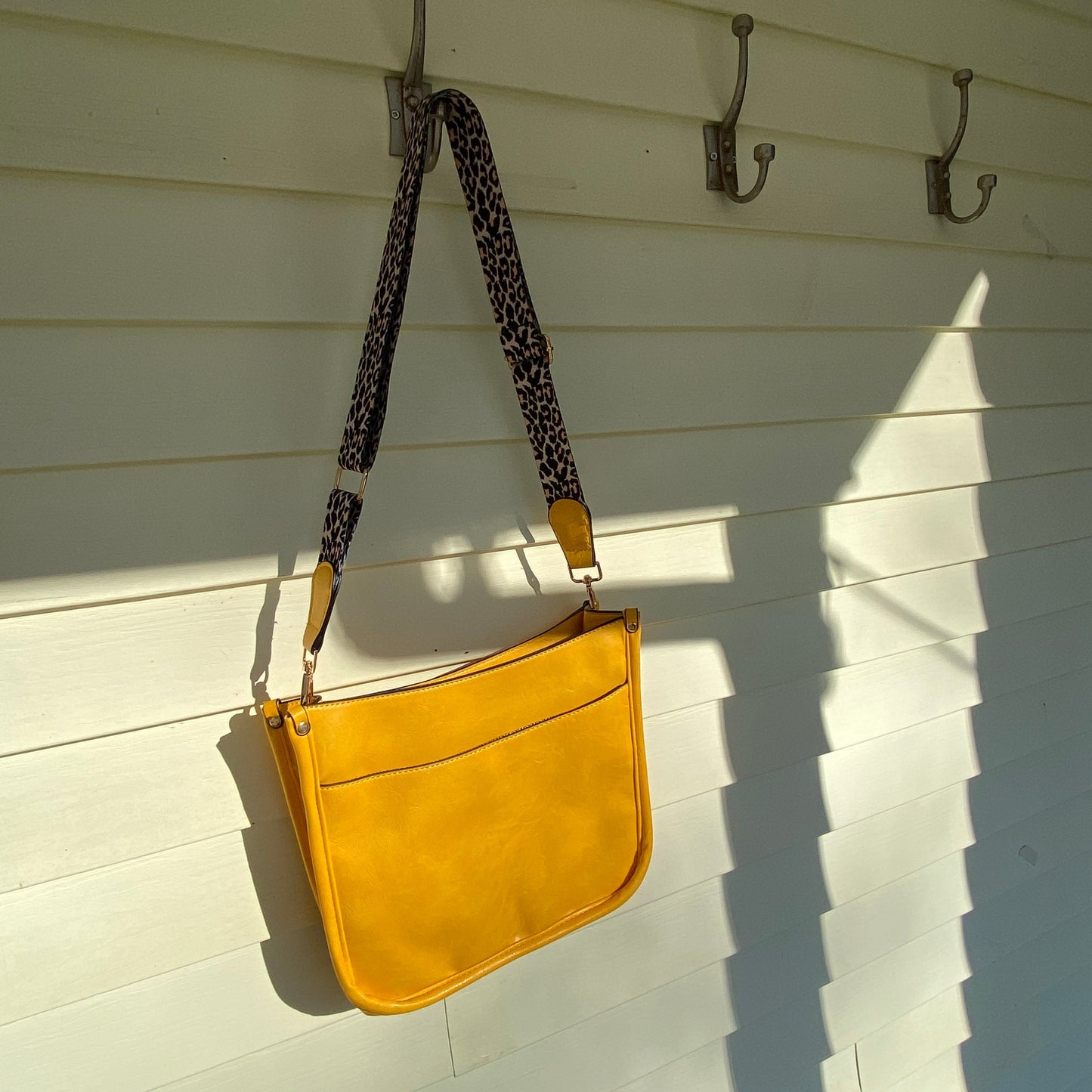 Aubree Crossbody Purse - Mustard