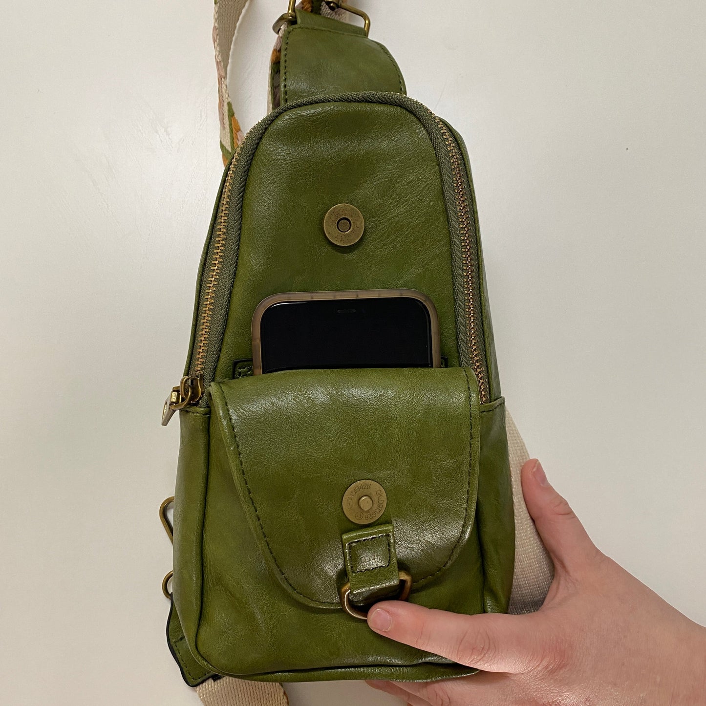 The Sling Crossbody - Faux Leather - New Colors