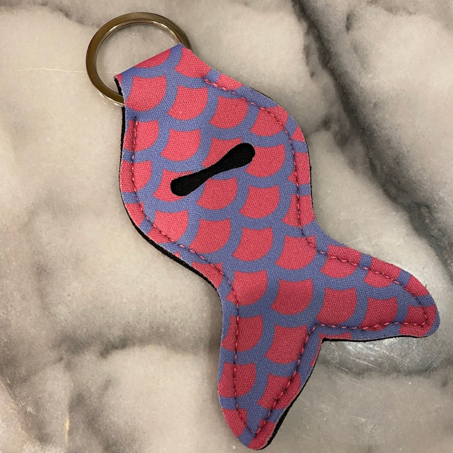 Neoprene - Mermaid Tail Chapstick Holder