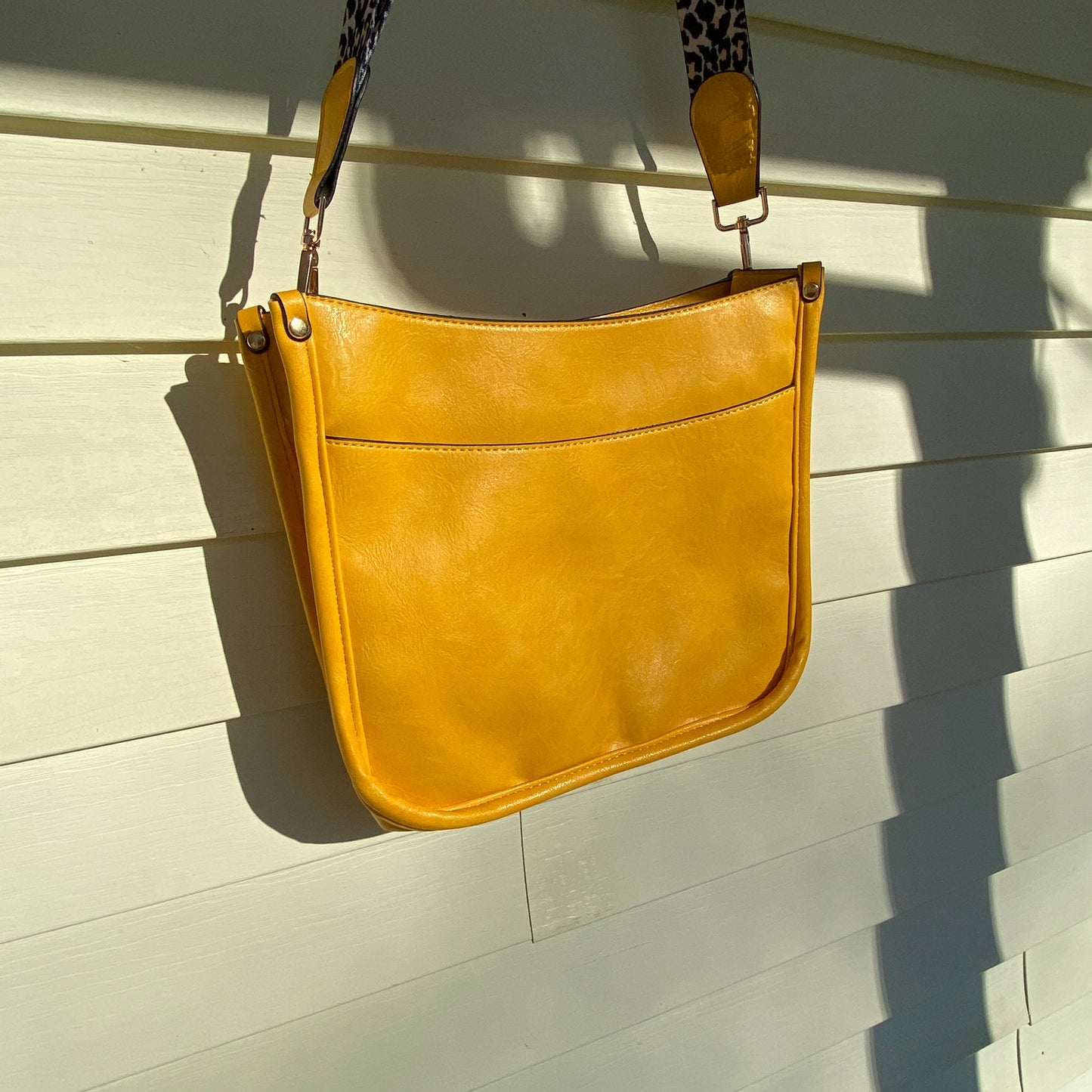 Aubree Crossbody Purse - Mustard