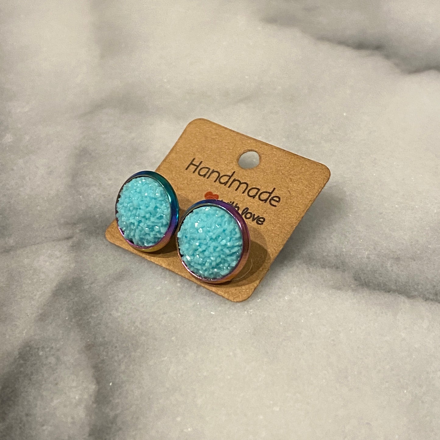 Druzy - Rainbow Oil Slick - 12mm