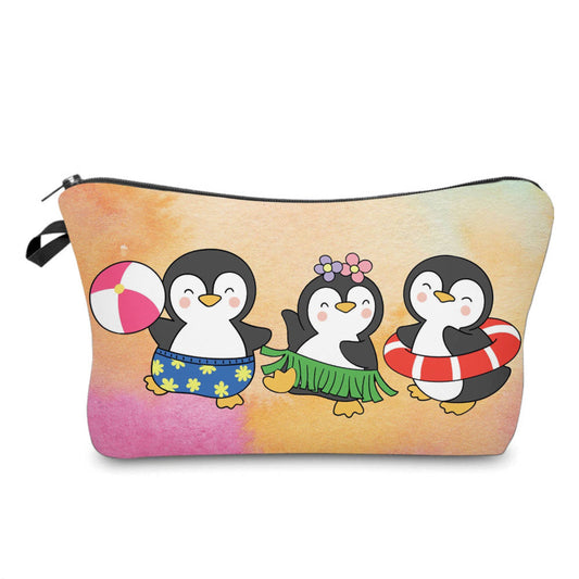Pouch - Hula Penguin
