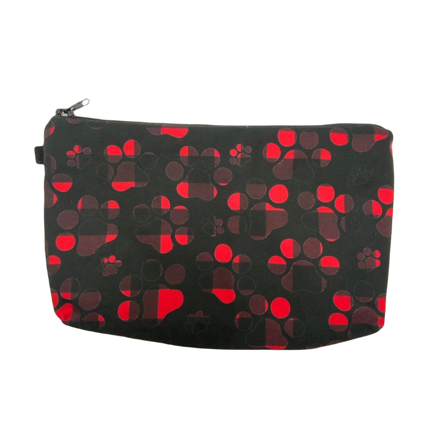 Pouch - Holiday Plaid Paw