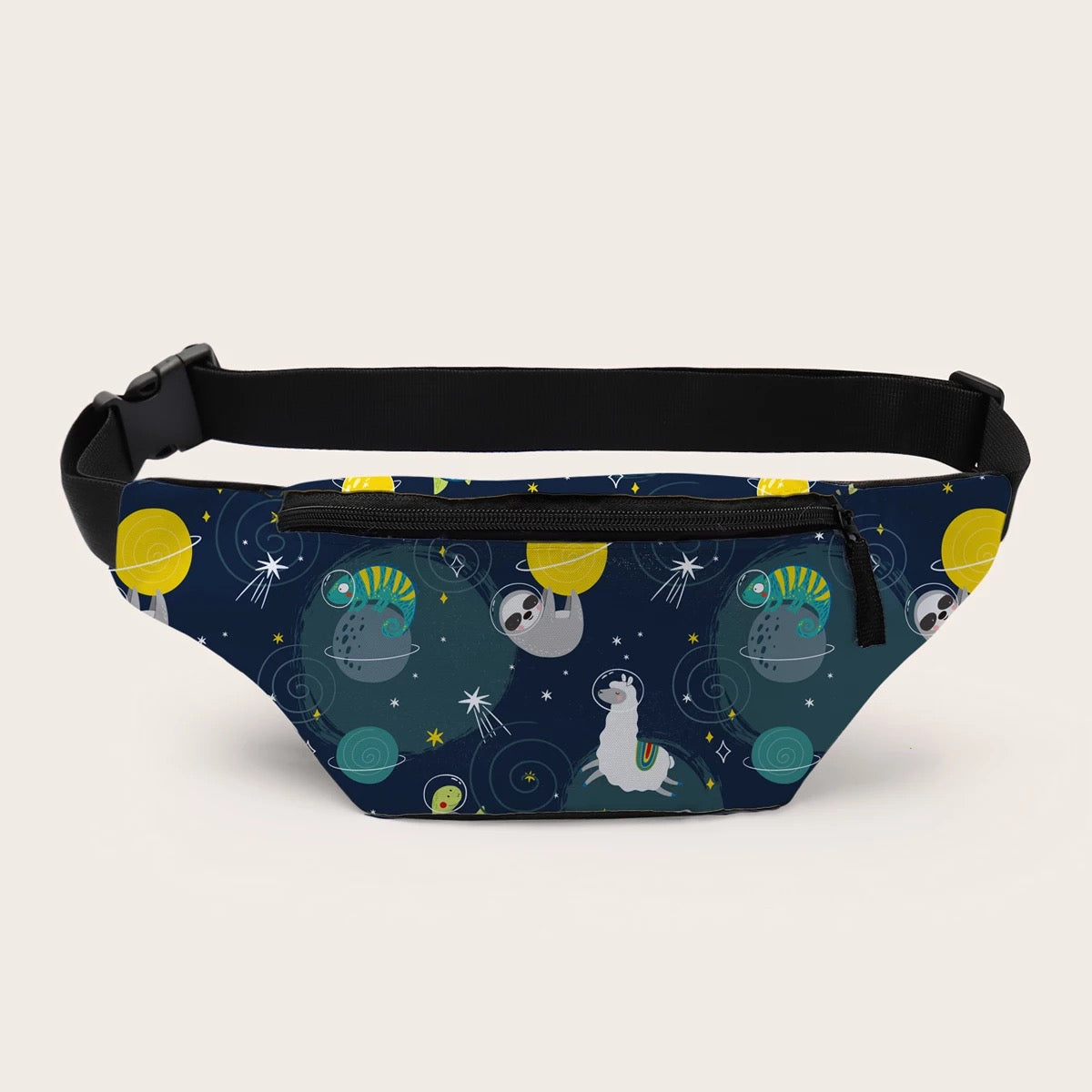 Fanny Pack Waist Bag - Space Animals