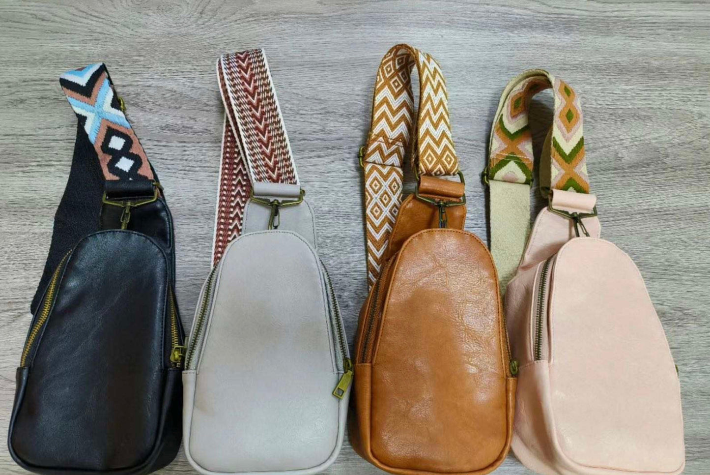 The Samantha - Sling Crossbody - Faux Leather - PREORDER