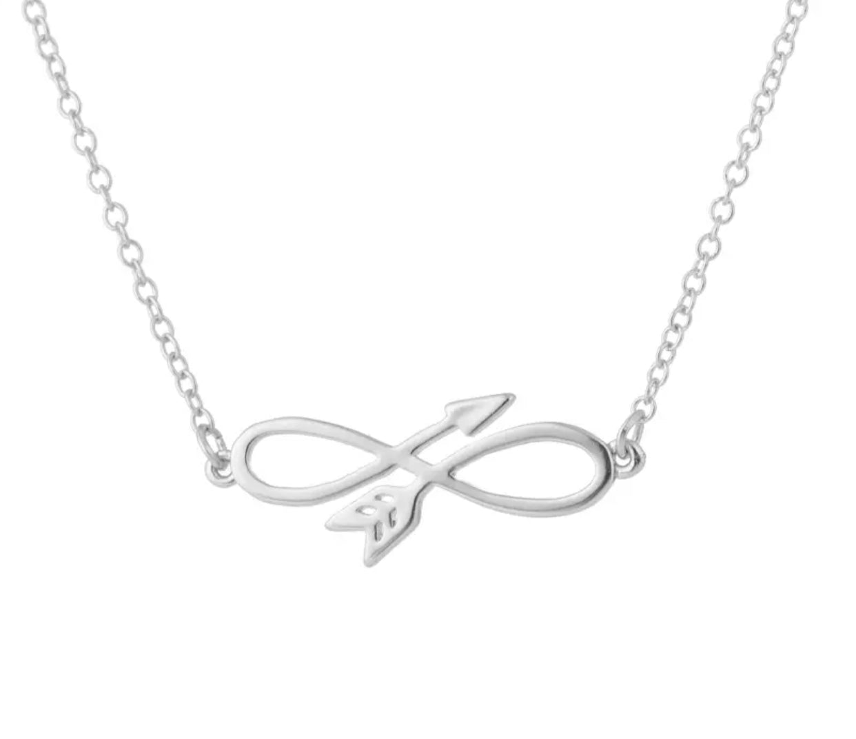 Necklace - Infinity Arrow