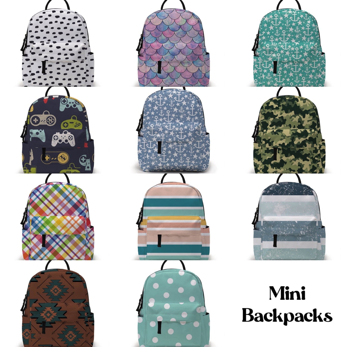 Mini Backpack - Prints #3