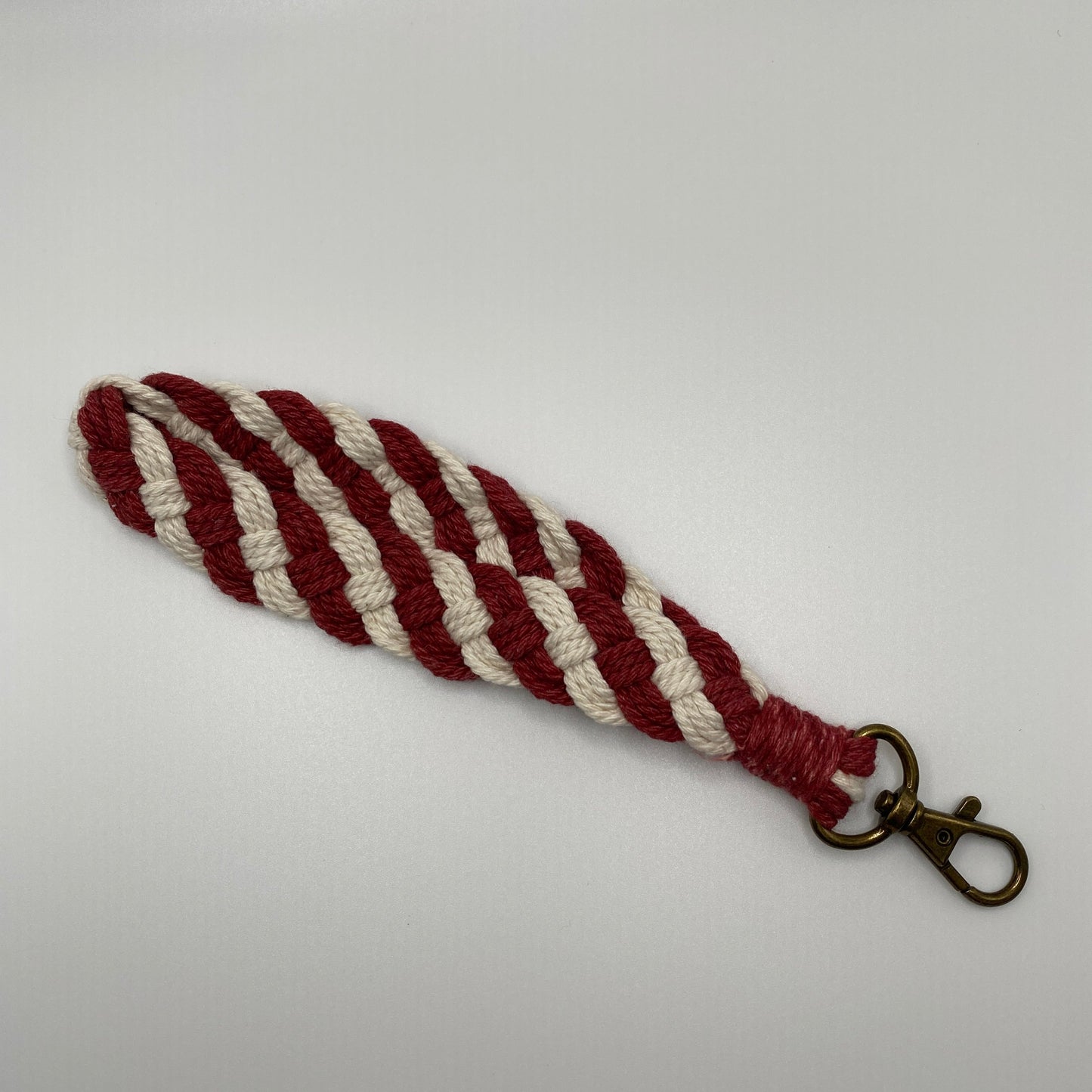 Keychain - Braided Macrame Bracelet