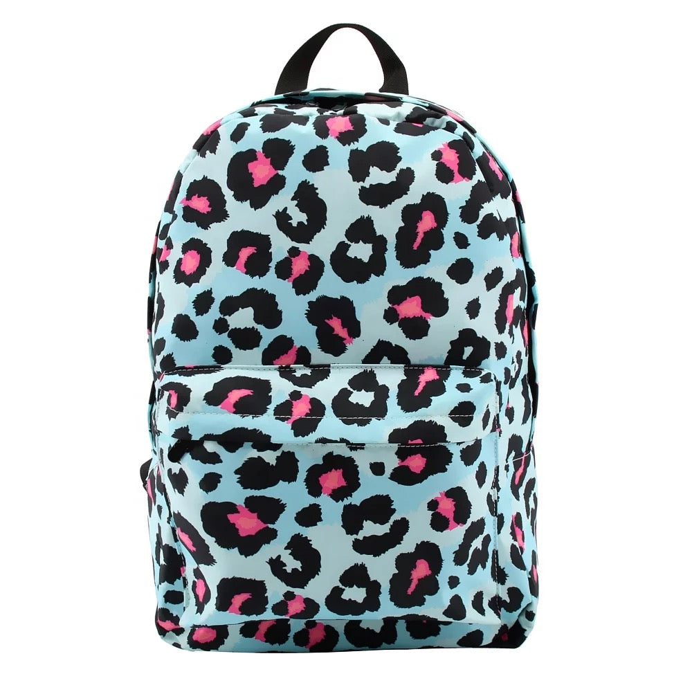 Backpack - Full Size Water Resistant - Animal Print