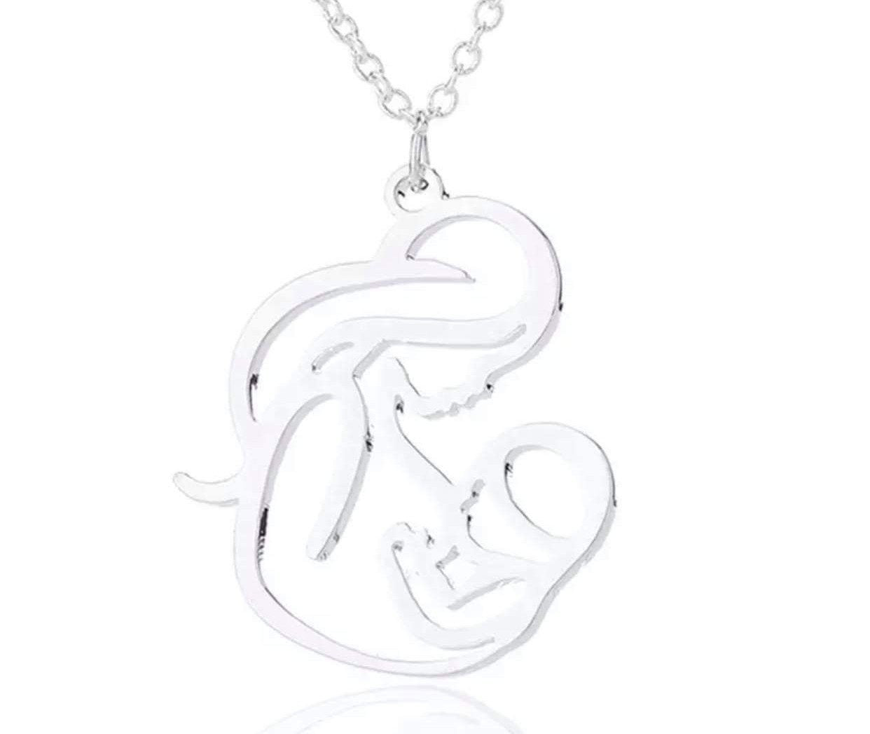 Necklace - Mother and Child