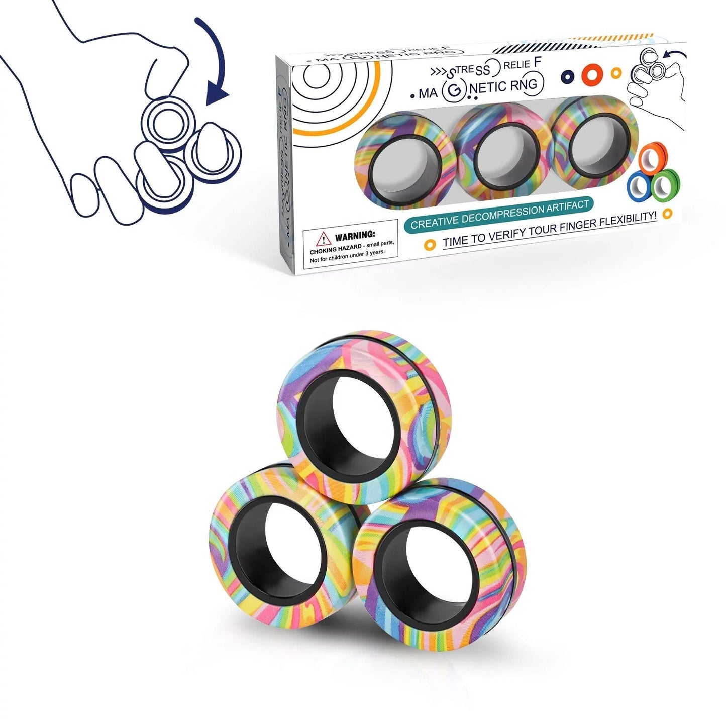Magnetic Ring Fidget Toy