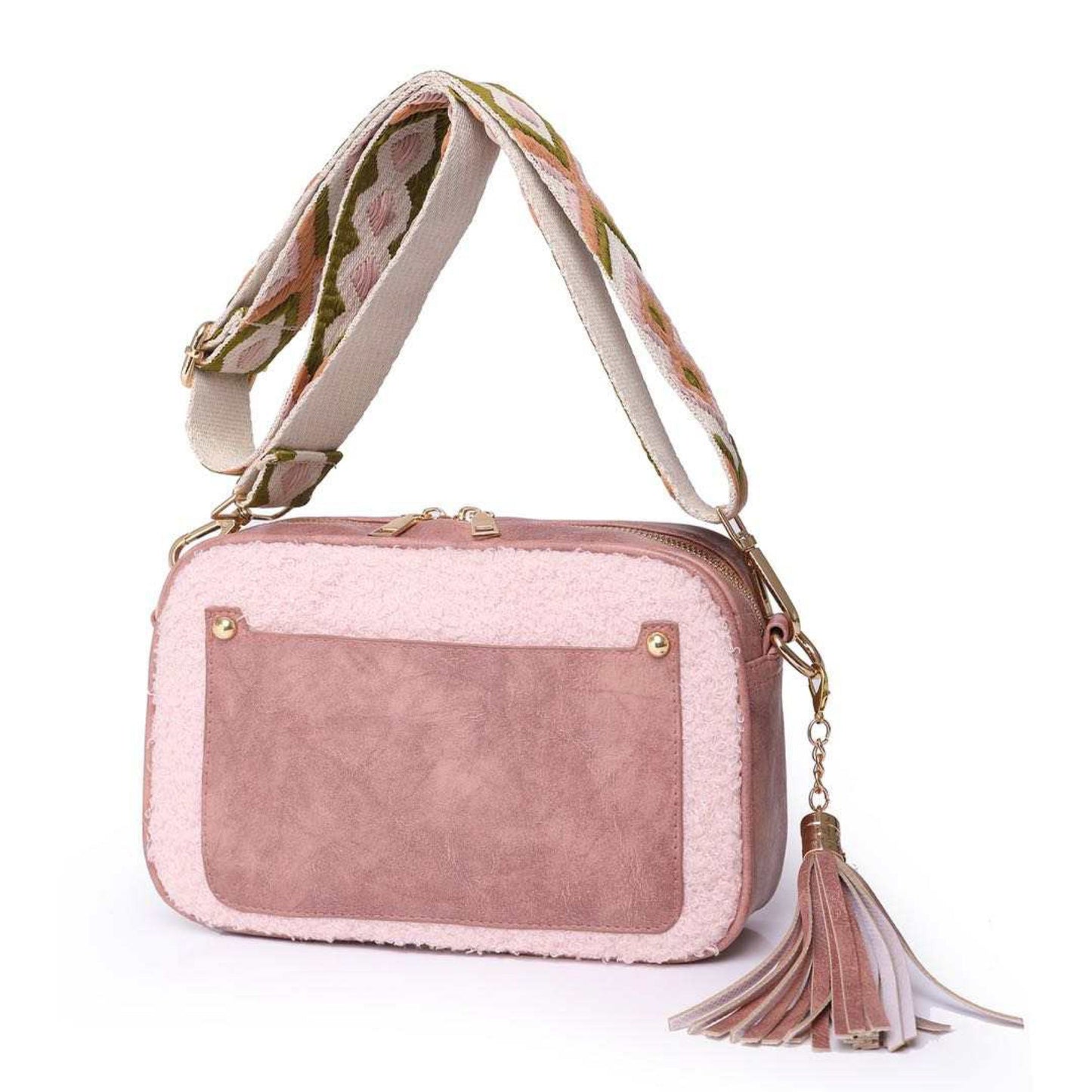 The Fuzzy Rectangle Crossbody Bag - PREORDER 9/21-9/23