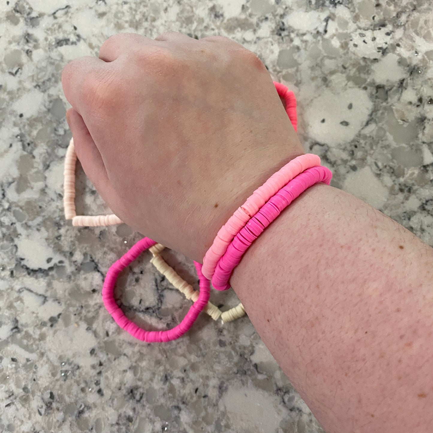 Bracelets - Stackable Clay - Set of 2