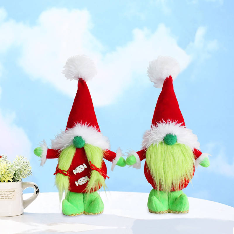 Gnome - Holiday B - Green Hair