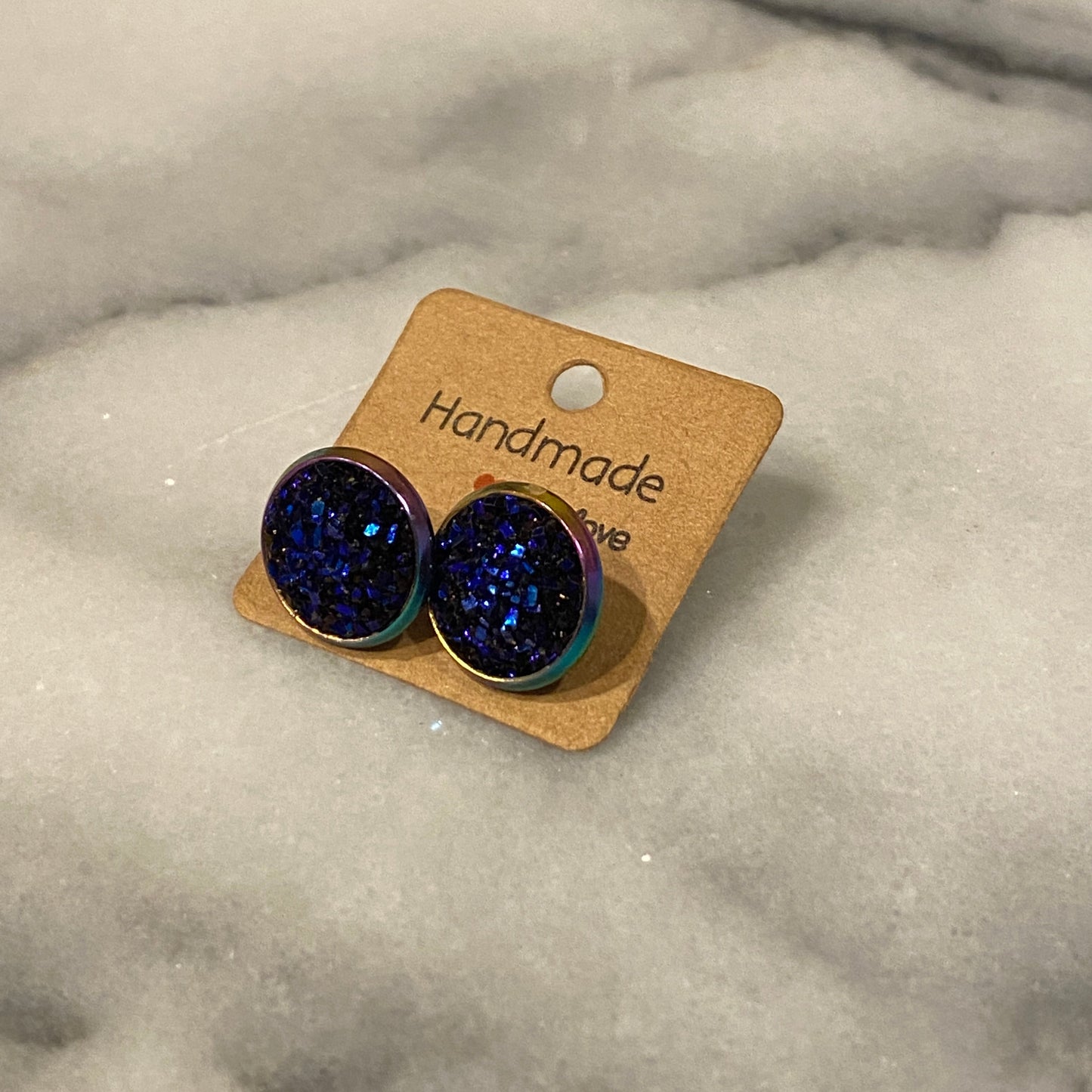 Druzy - Rainbow Oil Slick - 12mm