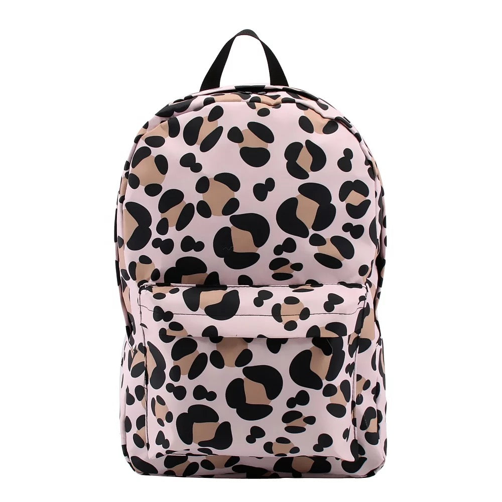 Backpack - Full Size Water Resistant - Animal Print