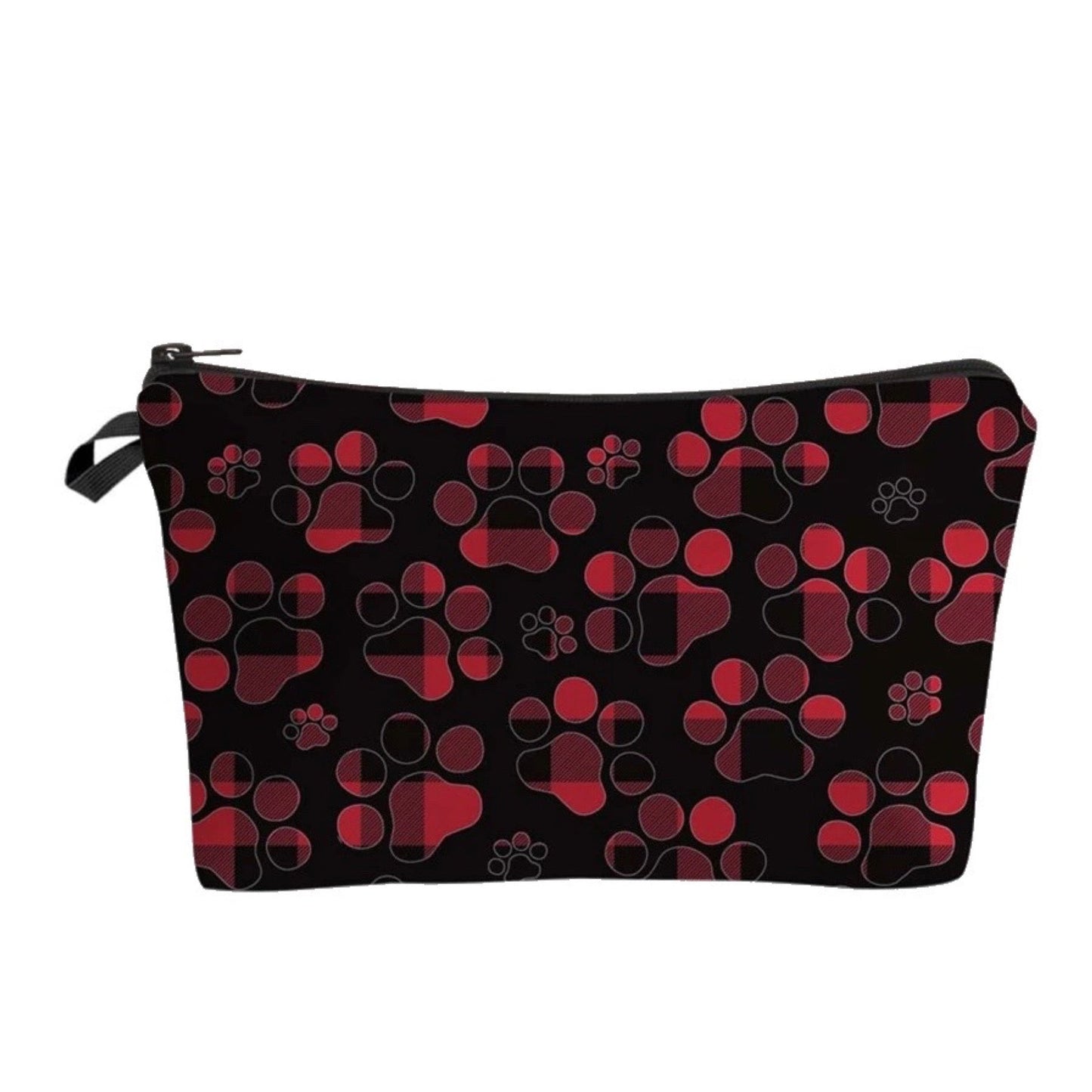 Pouch - Holiday Plaid Paw
