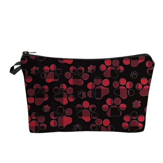 Pouch - Holiday Plaid Paw
